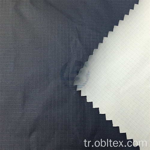 OBLMW001 PU White ile%100 Polyester Ripstop